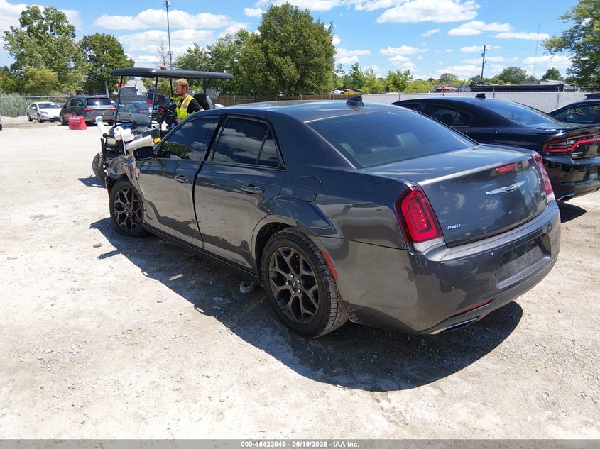 2018 Chrysler 300 VIN 2C3CCAGG9JH165429 IAAI salvage auction — LEFT FRONT, Salvage (Illinois), sold $3,500 on 2026-09-08 (photo 3)