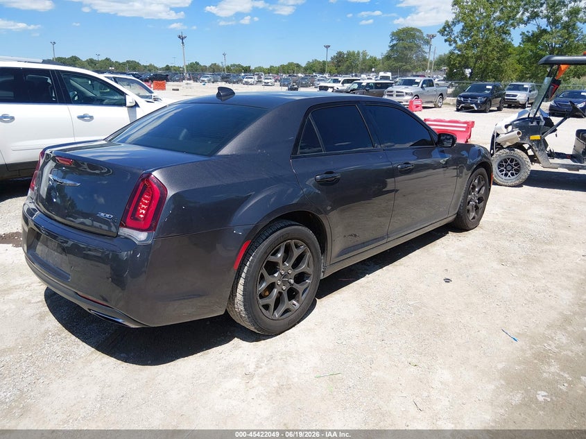 2018 Chrysler 300 VIN 2C3CCAGG9JH165429 IAAI salvage auction — LEFT FRONT, Salvage (Illinois), sold $3,500 on 2026-09-08 (photo 4)