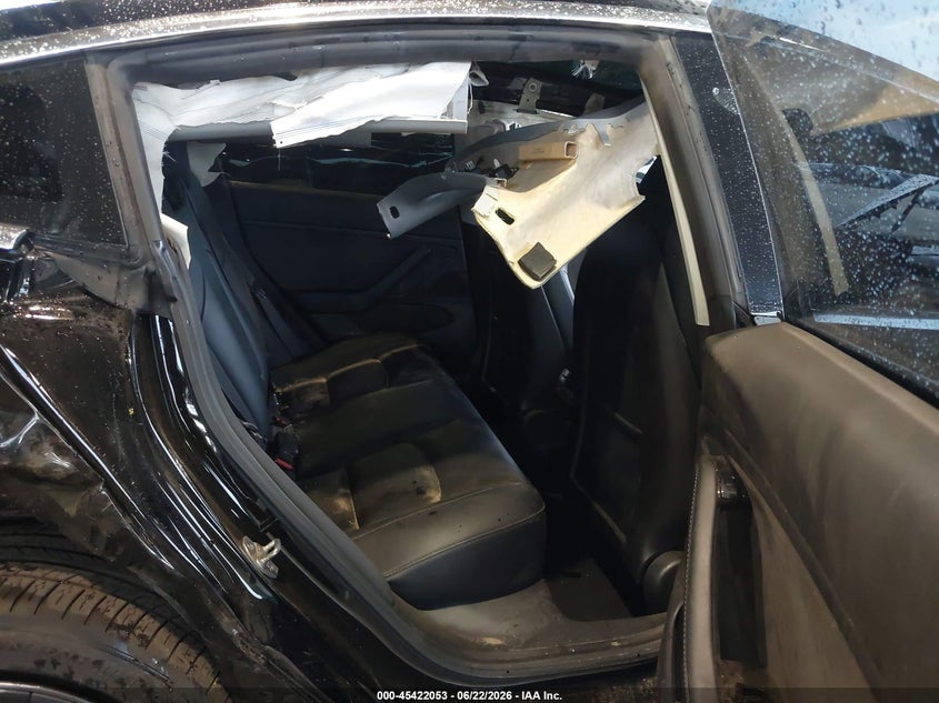 2018 Tesla Model 3 VIN 5YJ3E1EB7JF182295 IAAI salvage auction — ROLLOVER, Salvage Title, sold $1,300 on 2026-07-28 (photo 8)