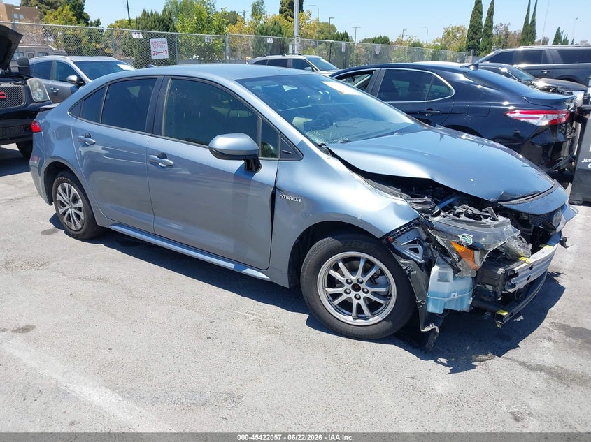 2021 Toyota Corolla VIN JTDEAMDEXMJ032793 IAAI salvage auction — FRONT END, Salvage Title, sold $2,850 on 2026-07-23 (photo 1)