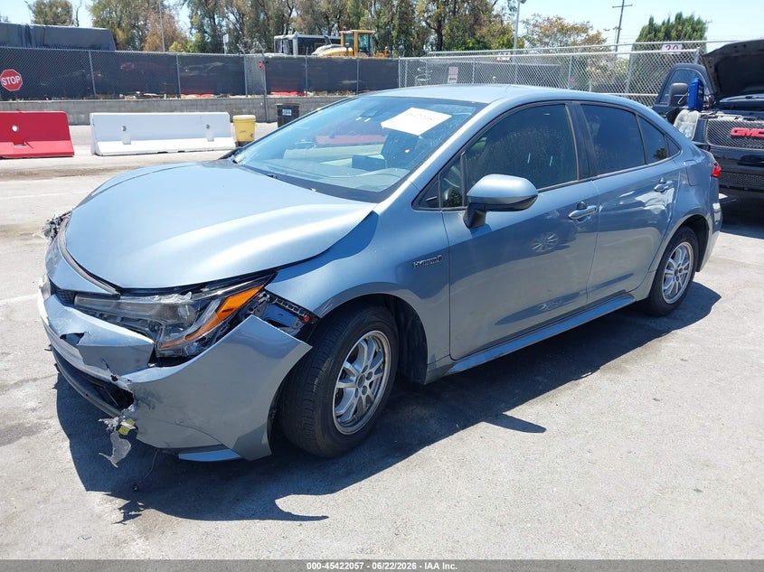 2021 Toyota Corolla VIN JTDEAMDEXMJ032793 IAAI salvage auction — FRONT END, Salvage Title, sold $2,850 on 2026-07-23 (photo 2)