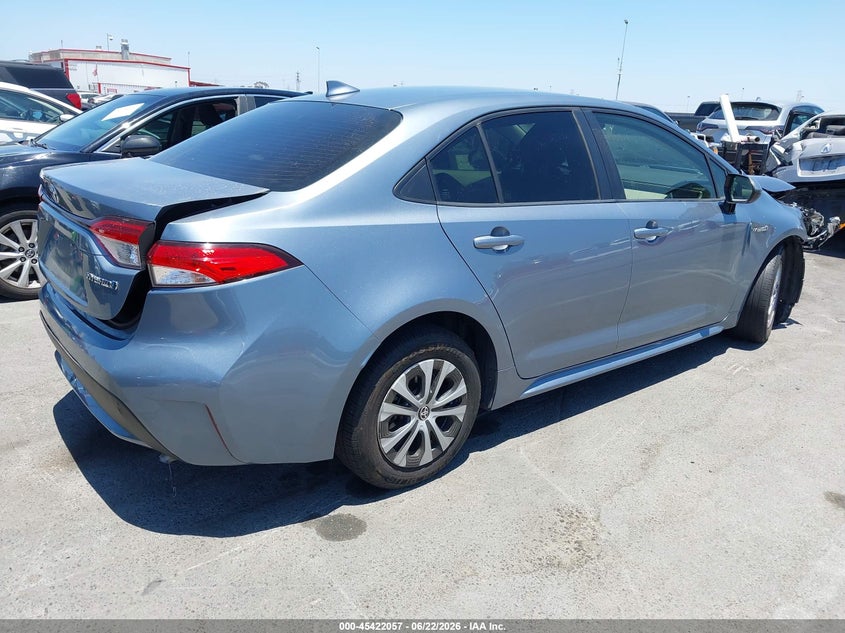2021 Toyota Corolla VIN JTDEAMDEXMJ032793 IAAI salvage auction — FRONT END, Salvage Title, sold $2,850 on 2026-07-23 (photo 4)