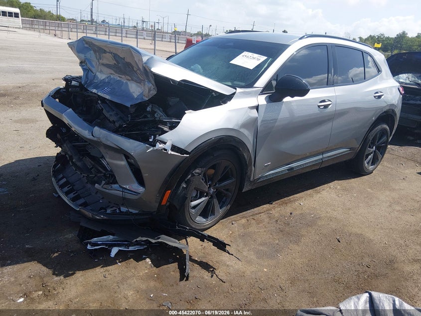 2024 Buick Envision VIN LRBFZPE49RD015993 IAAI salvage auction — FRONT END, Salvage Title, sold $3,200 on 2026-09-10 (photo 2)