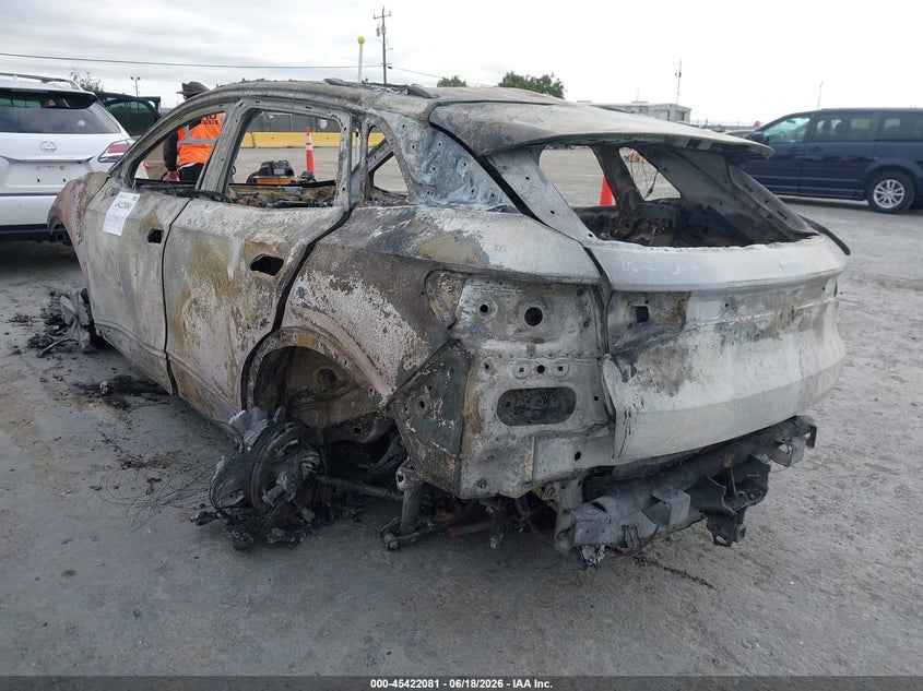 2022 Volkswagen Id.4 VIN WVGUNPE29NP041775 IAAI salvage auction — TOTAL BURN, Non-Repairable (California), sold $100 on 2026-07-09 (photo 3)