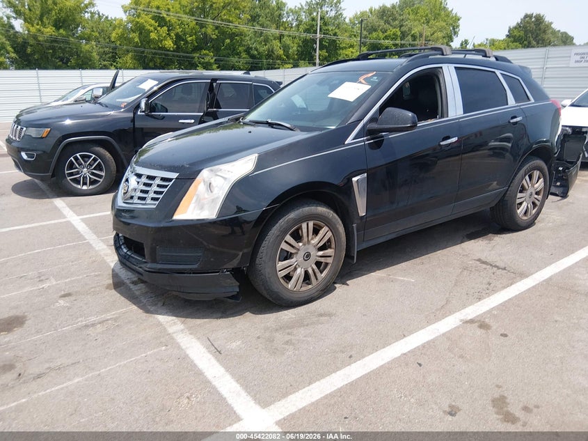 2014 Cadillac Srx VIN 3GYFNAE3XES524254 IAAI salvage auction — FRONT END, Wait Title, sold $550 on 2026-10-03 (photo 2)