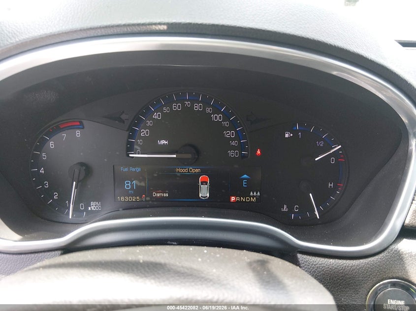 2014 Cadillac Srx VIN 3GYFNAE3XES524254 IAAI salvage auction — FRONT END, Wait Title, sold $550 on 2026-10-03 (photo 7)