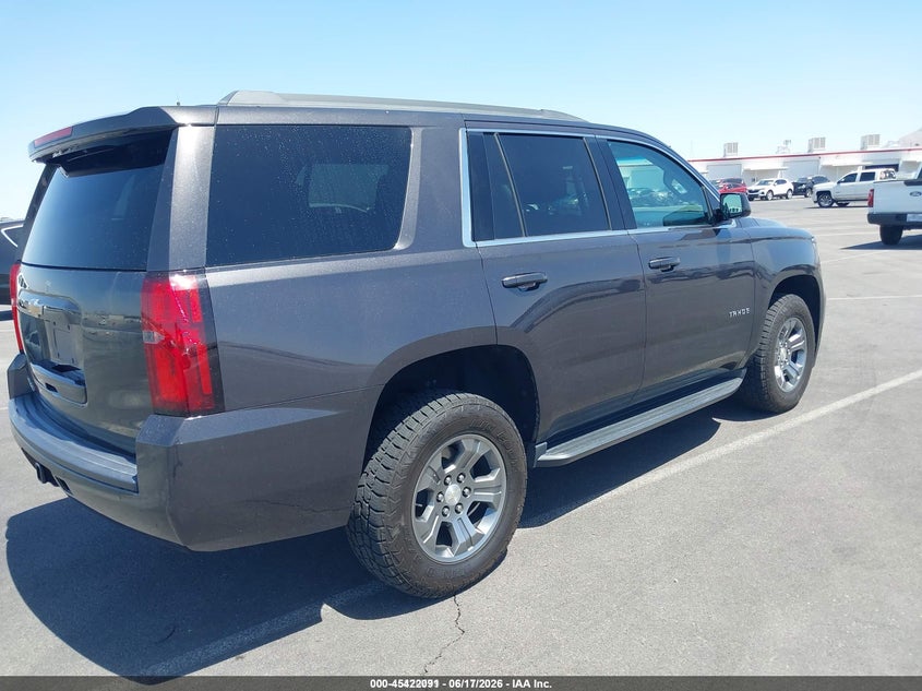 2018 Chevrolet Tahoe VIN 1GNSKAEC9JR329313 IAAI salvage auction — NORMAL WEAR, Sf97 (Nevada), sold $21,600 on 2026-07-28 (photo 4)