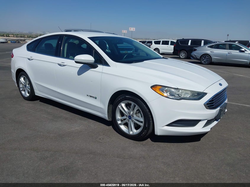 2018 Ford Fusion VIN 3FA6P0UU5JR212743 IAAI salvage auction — NORMAL WEAR, Sf97 (Nevada), sold $10,700 on 2026-07-28 (photo 1)