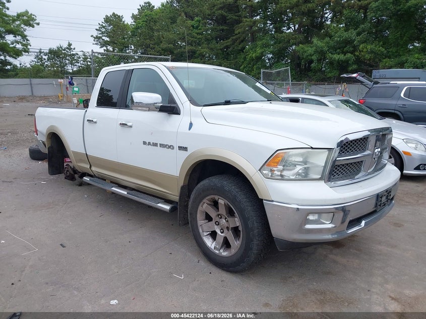 2011 Ram Ram 1500 VIN 1D7RV1GT4BS562866 IAAI salvage auction — REAR END, Mv-907A (New York), sold $1,250 on 2026-07-23 (photo 1)