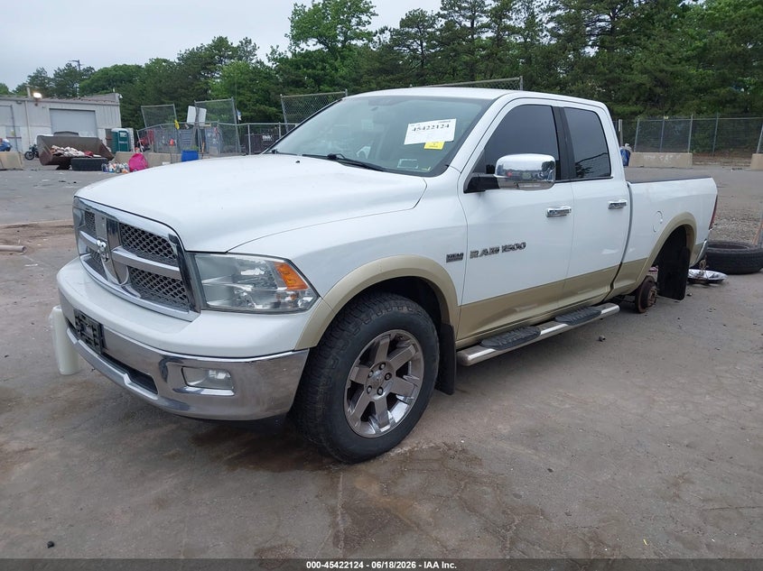 2011 Ram Ram 1500 VIN 1D7RV1GT4BS562866 IAAI salvage auction — REAR END, Mv-907A (New York), sold $1,250 on 2026-07-23 (photo 2)