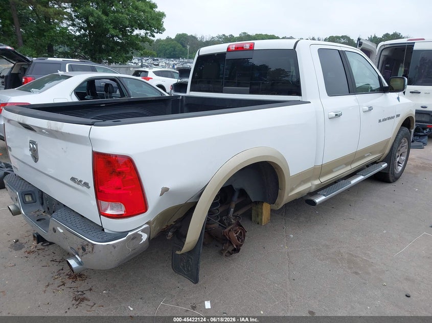 2011 Ram Ram 1500 VIN 1D7RV1GT4BS562866 IAAI salvage auction — REAR END, Mv-907A (New York), sold $1,250 on 2026-07-23 (photo 4)