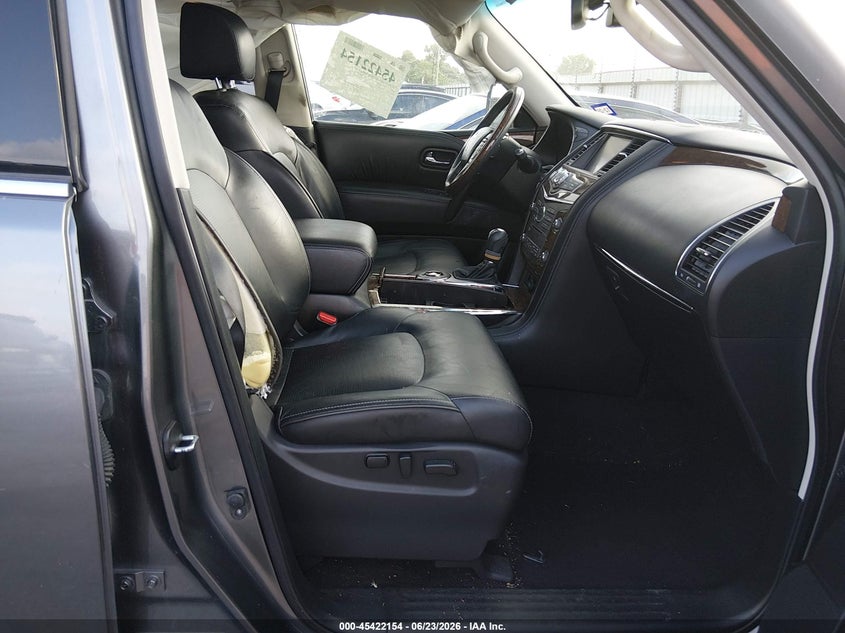 2017 Infiniti Qx80 VIN JN8AZ2NF5H9646732 IAAI salvage auction — SIDE, Salvage (Texas), sold $2,900 on 2026-07-29 (photo 5)