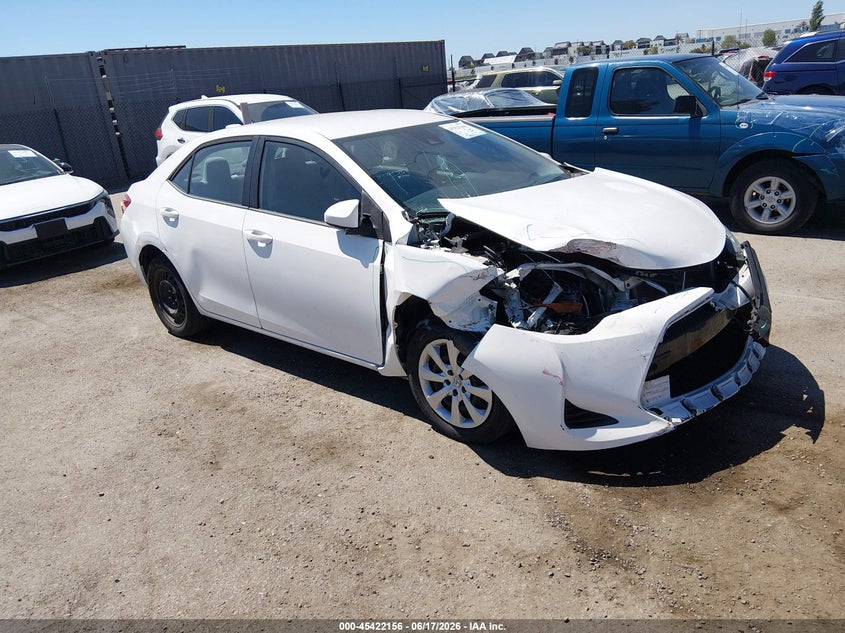 2019 Toyota Corolla VIN 5YFBURHE7KP925935 IAAI salvage auction — RIGHT FRONT, Salvage (California), sold $3,000 on 2026-07-29 (photo 1)