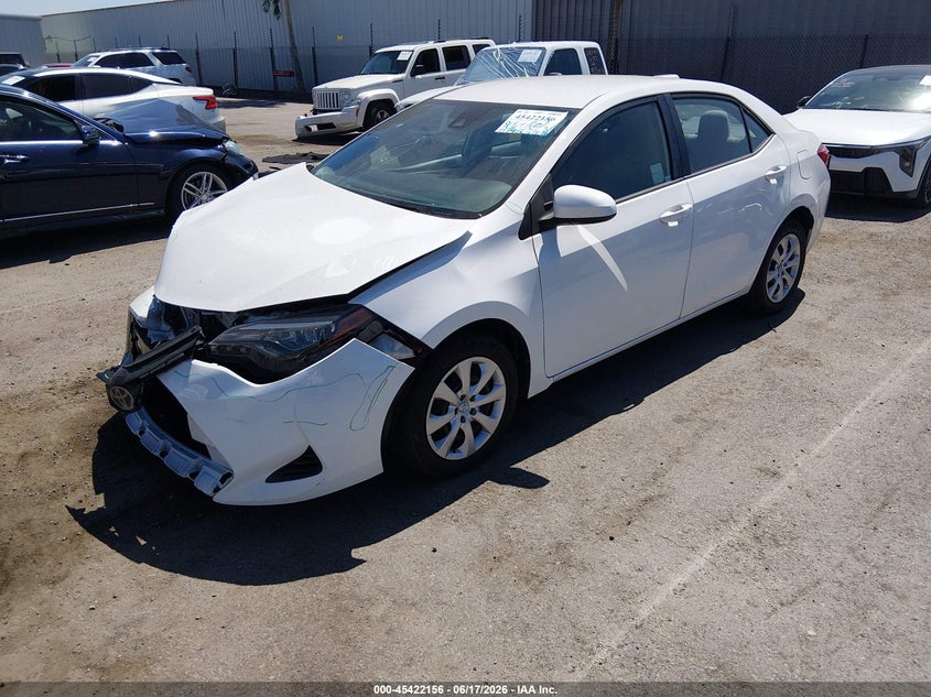 2019 Toyota Corolla VIN 5YFBURHE7KP925935 IAAI salvage auction — RIGHT FRONT, Salvage (California), sold $3,000 on 2026-07-29 (photo 2)