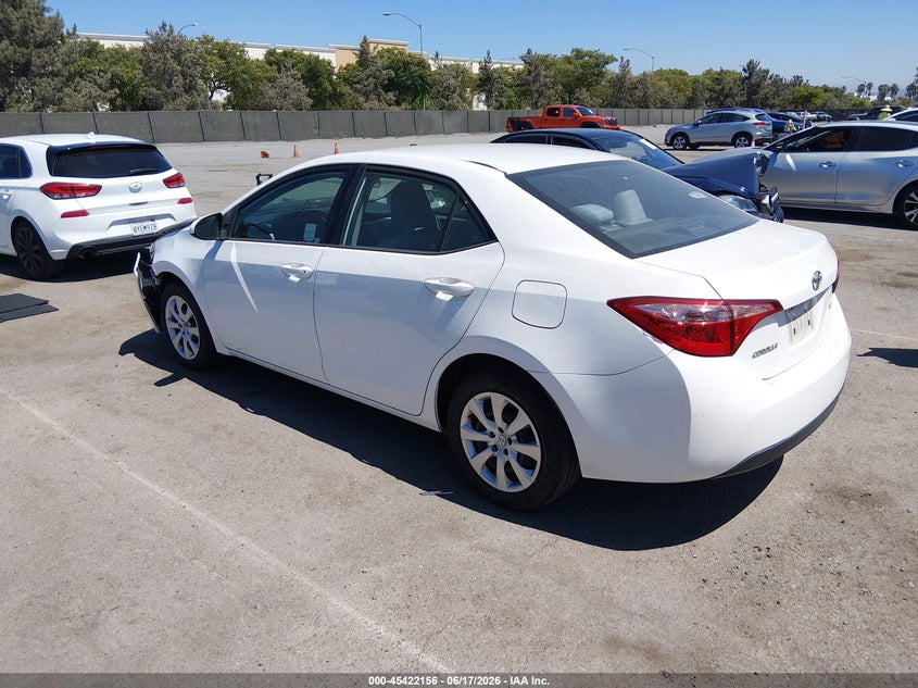 2019 Toyota Corolla VIN 5YFBURHE7KP925935 IAAI salvage auction — RIGHT FRONT, Salvage (California), sold $3,000 on 2026-07-29 (photo 3)