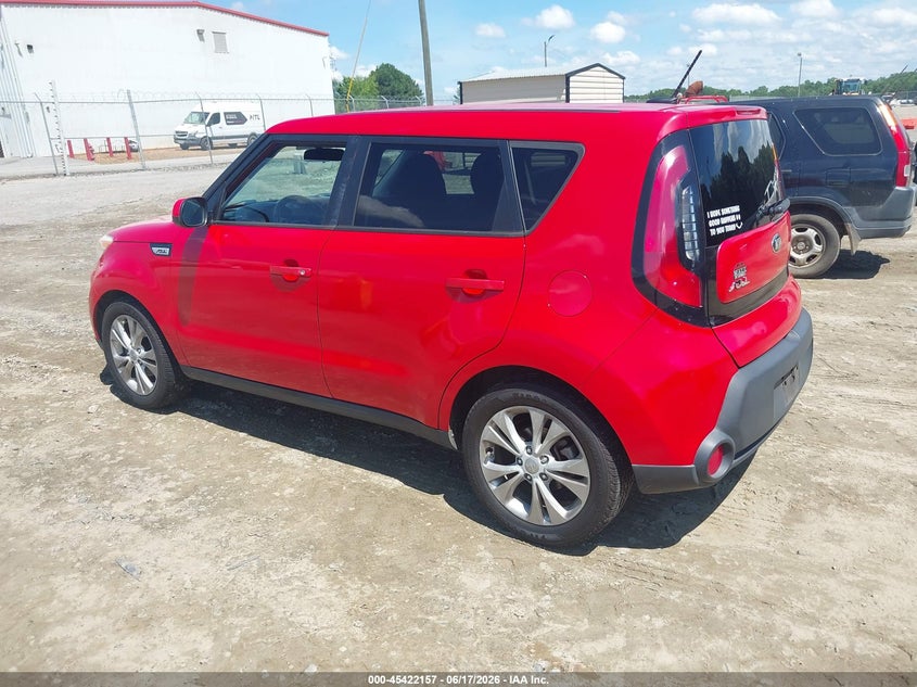 2015 Kia Soul VIN KNDJP3A53F7781513 IAAI salvage auction — NORMAL WEAR, Clear (Georgia), sold $600 on 2026-07-30 (photo 3)