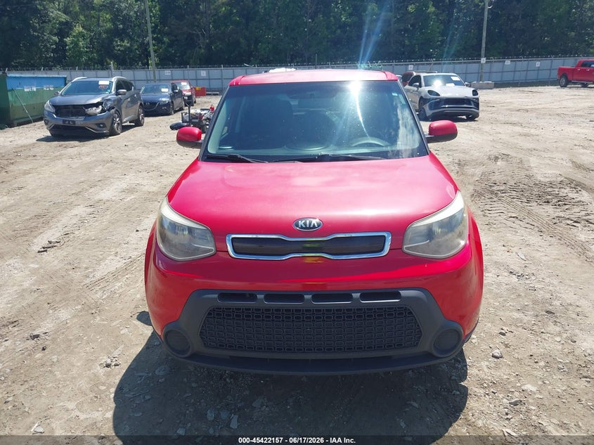 2015 Kia Soul VIN KNDJP3A53F7781513 IAAI salvage auction — NORMAL WEAR, Clear (Georgia), sold $600 on 2026-07-30 (photo 6)