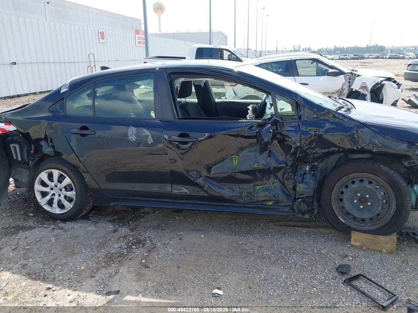 2023 Toyota Corolla VIN JTDB4MEE7PJ000980 IAAI salvage auction — RIGHT SIDE, Salvage Title, sold $2,150 on 2026-08-02 (photo 6)
