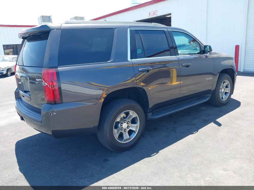 2018 Chevrolet Tahoe VIN 1GNSKAEC6JR331102 IAAI salvage auction — NORMAL WEAR, Sf97 (Nevada), sold $22,200 on 2026-07-28 (photo 4)