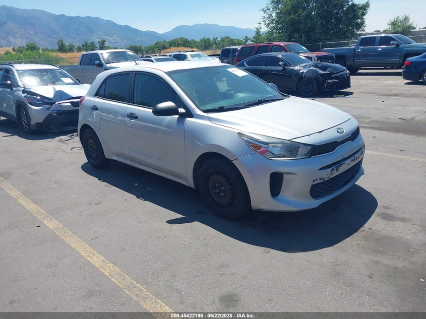 2018 Kia Rio VIN 3KPA25AB2JE064917 IAAI salvage auction — NORMAL WEAR, Clear (Utah), sold $825 on 2026-07-09 (photo 1)
