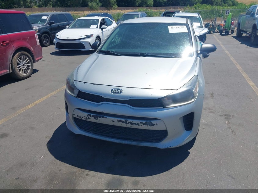 2018 Kia Rio VIN 3KPA25AB2JE064917 IAAI salvage auction — NORMAL WEAR, Clear (Utah), sold $825 on 2026-07-09 (photo 6)