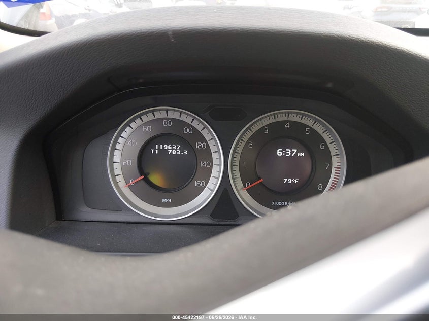 2013 Volvo S60 VIN YV1612FS7D2210174 IAAI salvage auction — HAIL, Nrc Lienholder Repossession Paperwork (Texas), sold $725 on 2026-08-04 (photo 7)