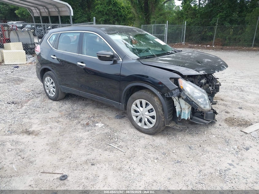 2015 Nissan Rogue VIN KNMAT2MV4FP531506 IAAI salvage auction — FRONT END, Salvage Title, sold $275 on 2026-07-24 (photo 1)