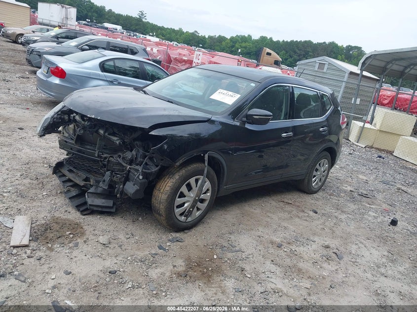 2015 Nissan Rogue VIN KNMAT2MV4FP531506 IAAI salvage auction — FRONT END, Salvage Title, sold $275 on 2026-07-24 (photo 2)
