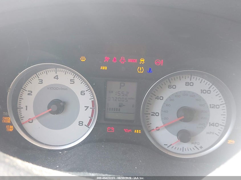 2014 Subaru Impreza VIN JF1GPAC66E8299900 IAAI salvage auction — RIGHT FRONT, Salvage (Idaho), sold $400 on 2026-07-10 (photo 7)
