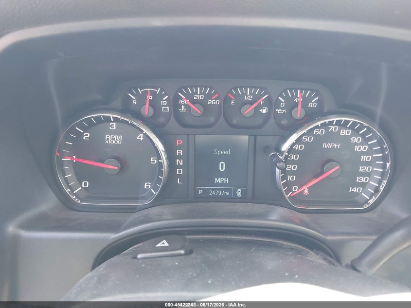 2017 Chevrolet Silverado 1500 VIN 1GCRCNEH5HZ123178 IAAI salvage auction — NORMAL WEAR, Sf97 (Nevada), sold $14,500 on 2026-07-28 (photo 7)