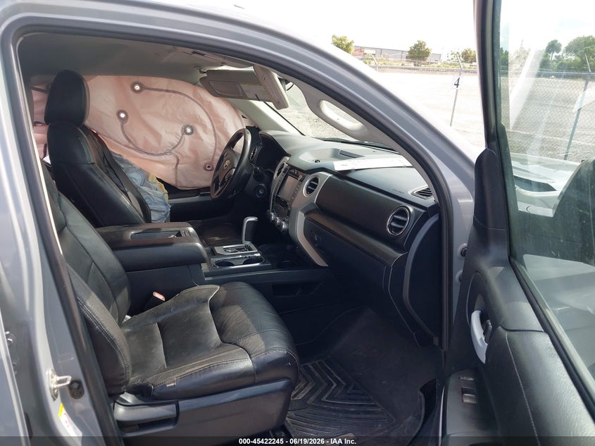 2019 Toyota Tundra VIN 5TFDW5F14KX808939 IAAI salvage auction — LEFT SIDE, Salvage Title, sold $12,550 on 2026-07-16 (photo 5)