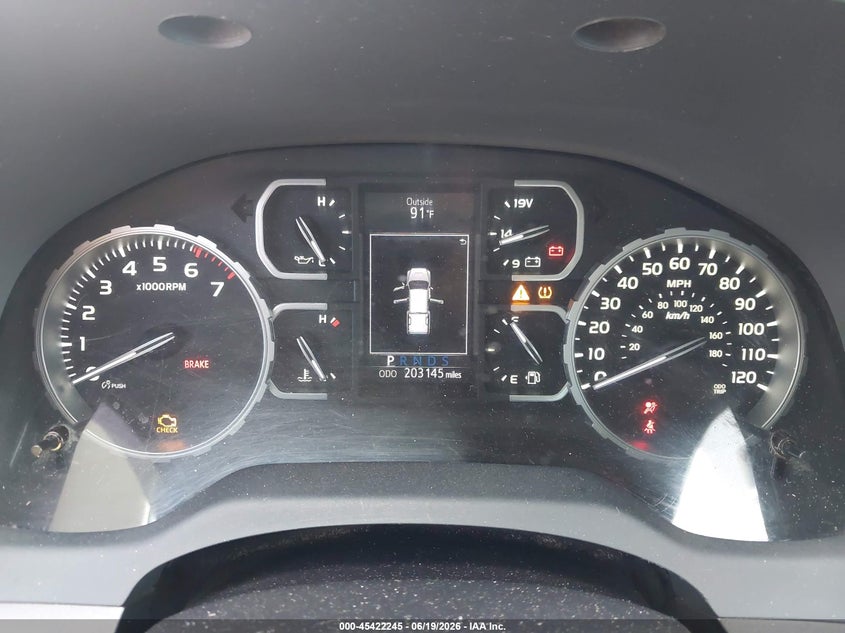 2019 Toyota Tundra VIN 5TFDW5F14KX808939 IAAI salvage auction — LEFT SIDE, Salvage Title, sold $12,550 on 2026-07-16 (photo 7)
