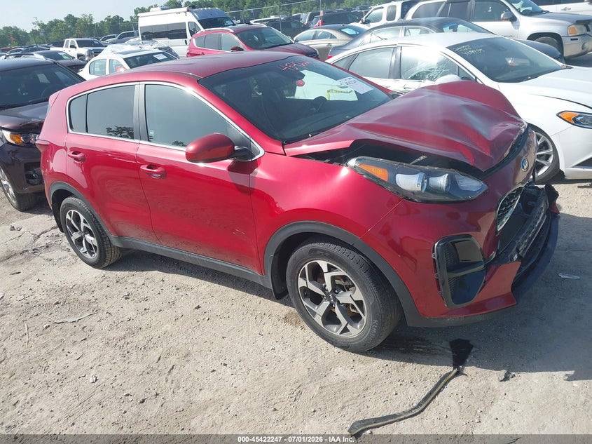 2020 Kia Sportage VIN KNDPM3AC6L7797198 IAAI salvage auction — FRONT END, Salvage (Idaho), sold $2,350 on 2026-07-29 (photo 1)