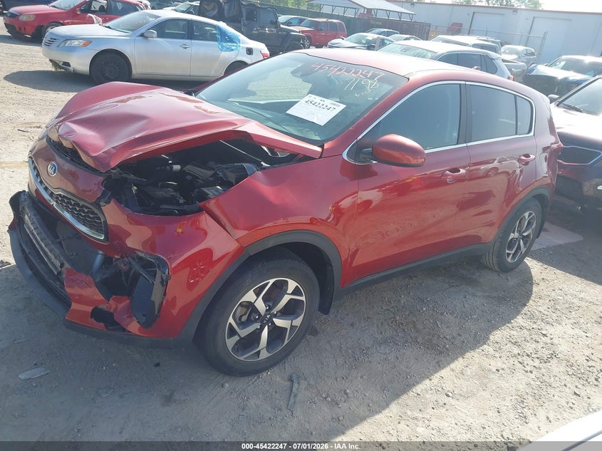 2020 Kia Sportage VIN KNDPM3AC6L7797198 IAAI salvage auction — FRONT END, Salvage (Idaho), sold $2,350 on 2026-07-29 (photo 2)