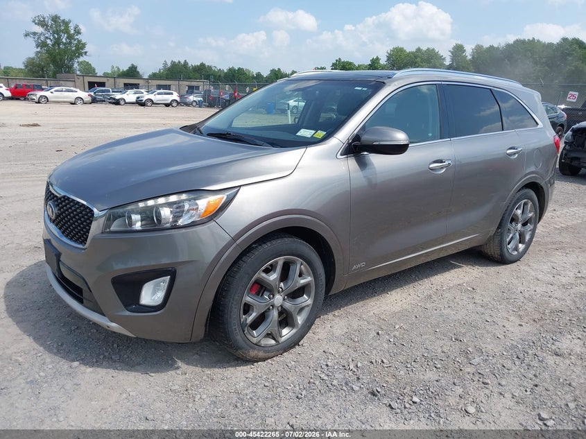 2016 Kia Sorento VIN 5XYPKDA56GG077230 IAAI salvage auction — FRONT END, Salvage Title, sold $25 on 2026-07-23 (photo 2)