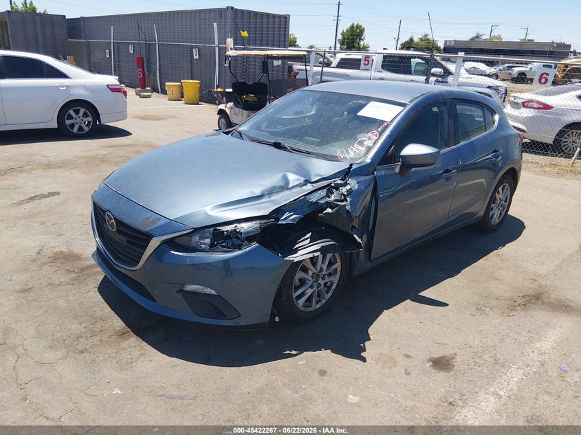2014 Mazda VIN JM1BM1L75E1118476 IAAI salvage auction — FRONT END, Salvage (California), sold $1,600 on 2026-07-08 (photo 2)