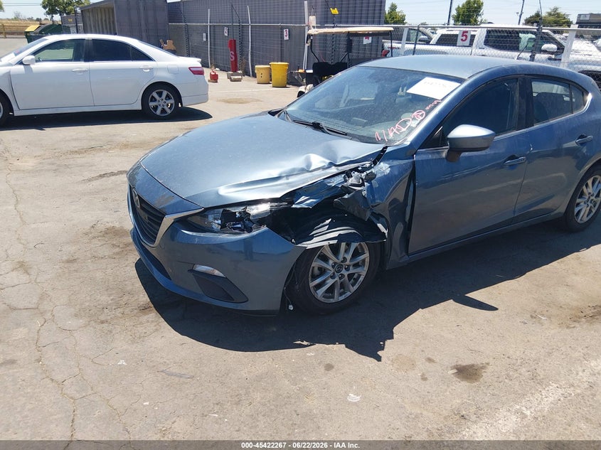 2014 Mazda VIN JM1BM1L75E1118476 IAAI salvage auction — FRONT END, Salvage (California), sold $1,600 on 2026-07-08 (photo 6)