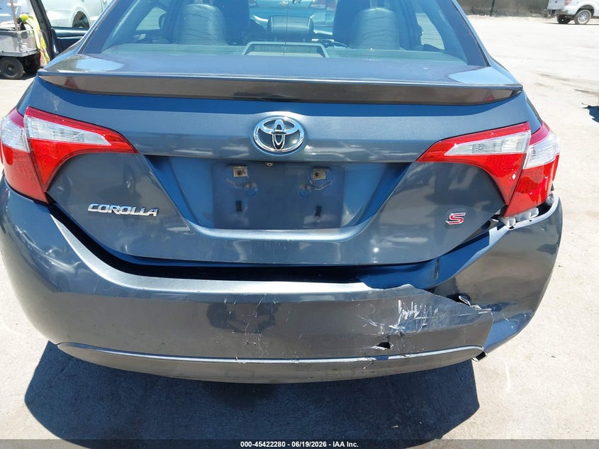 2014 Toyota Corolla VIN 5YFBURHE3EP064368 IAAI salvage auction — REAR END, Salvage (California), sold $3,100 on 2026-07-20 (photo 6)