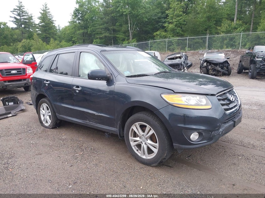2011 Hyundai Santa fe VIN 5XYZKDAG5BG089128 IAAI salvage auction — FRONT END, Clear (Massachusetts), sold $725 on 2026-07-10 (photo 1)