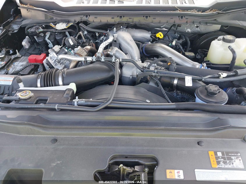 2026 Ford F250 VIN 1FT8W2BT5TEE15794 IAAI salvage auction — FRONT & REAR, Salvage (Texas), sold $16,100 on 2026-07-27 (photo 9)
