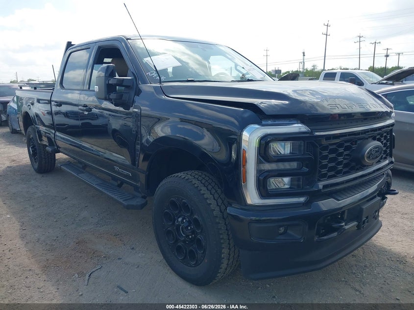 2026 Ford F250 VIN 1FT8W2BT5TEE15794 IAAI salvage auction — FRONT & REAR, Salvage (Texas), sold $16,100 on 2026-07-27 (photo 1)