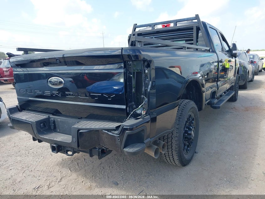 2026 Ford F250 VIN 1FT8W2BT5TEE15794 IAAI salvage auction — FRONT & REAR, Salvage (Texas), sold $16,100 on 2026-07-27 (photo 4)