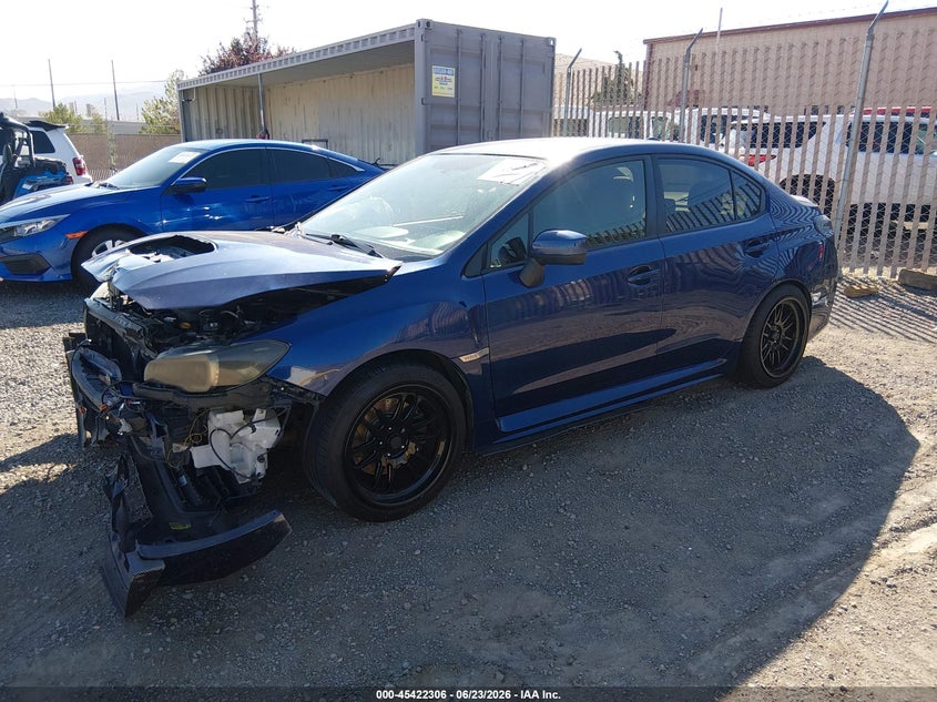 2015 Subaru Wrx VIN JF1VA1A66F9813221 IAAI salvage auction — FRONT END, Salvage (Nevada), sold $1,400 on 2026-07-24 (photo 2)