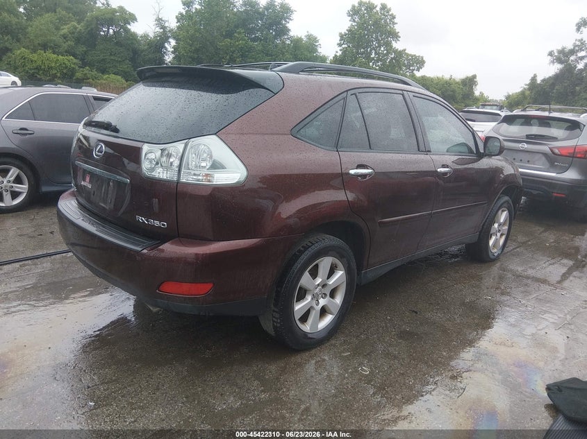 2009 Lexus Rx VIN JTJHK31U892057366 IAAI salvage auction — FRONT END, Salvage - Greater Than 75% (Maryland), sold $1,450 on 2026-08-01 (photo 4)