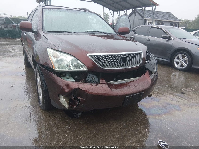 2009 Lexus Rx VIN JTJHK31U892057366 IAAI salvage auction — FRONT END, Salvage - Greater Than 75% (Maryland), sold $1,450 on 2026-08-01 (photo 6)