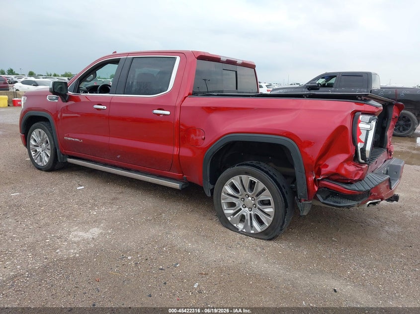 2022 Gmc SIERRA VIN 1GTU9FEL9NZ190073 IAAI salvage auction — REAR END, Salvage Title, sold $14,900 on 2026-09-29 (photo 3)