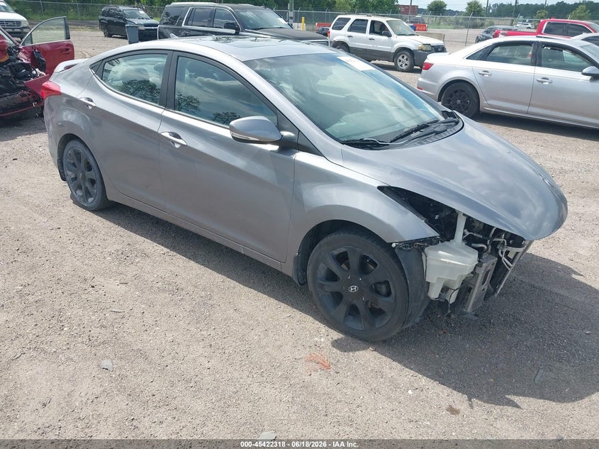 2013 Hyundai Elantra VIN KMHDH4AE4DU889469 IAAI salvage auction — UNKNOWN, Rebuildable (Florida), sold $1,225 on 2026-07-07 (photo 1)