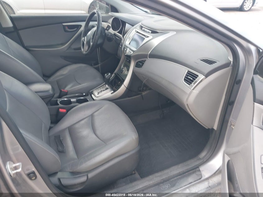2013 Hyundai Elantra VIN KMHDH4AE4DU889469 IAAI salvage auction — UNKNOWN, Rebuildable (Florida), sold $1,225 on 2026-07-07 (photo 5)