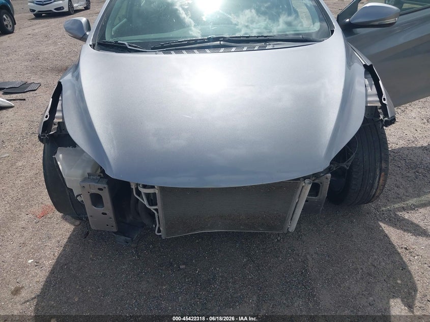 2013 Hyundai Elantra VIN KMHDH4AE4DU889469 IAAI salvage auction — UNKNOWN, Rebuildable (Florida), sold $1,225 on 2026-07-07 (photo 6)