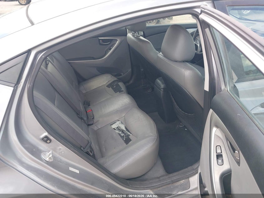 2013 Hyundai Elantra VIN KMHDH4AE4DU889469 IAAI salvage auction — UNKNOWN, Rebuildable (Florida), sold $1,225 on 2026-07-07 (photo 8)